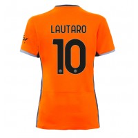 Inter Milan Lautaro Martinez #10 Tretí Ženy futbalový dres 2023-24 Krátky Rukáv